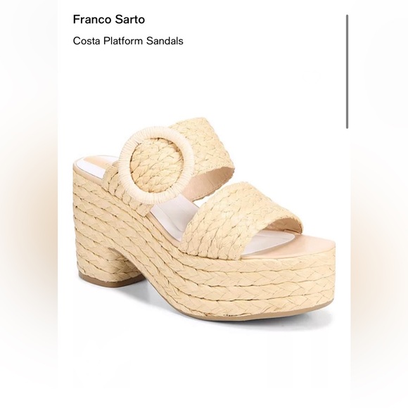 New Jeffrey Campbell Leno pointed toe flat slide mules, cream. Sz 8, Orig $135 - Picture 10 of 14